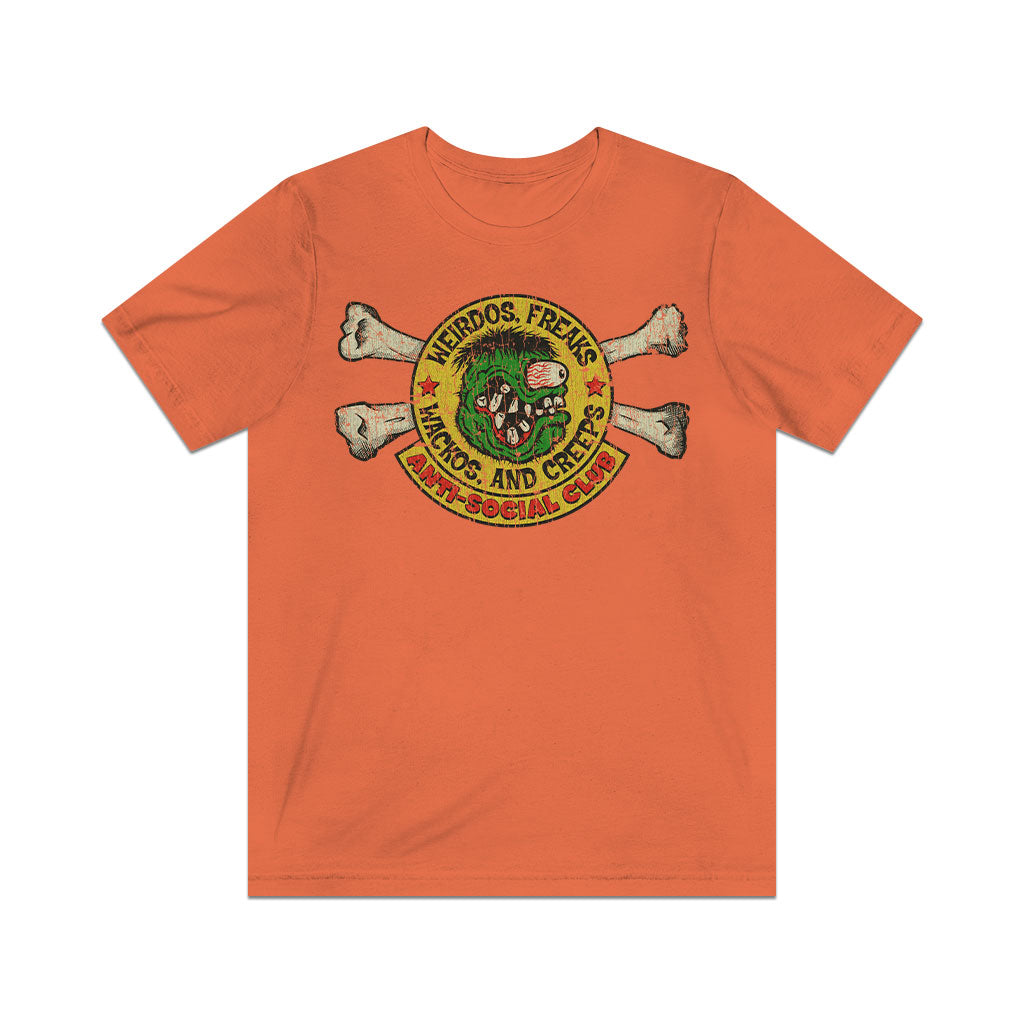 Weirdos, Freaks, Wackos, and Creeps Anti-Social Club 1967 Vintage Men's T-Shirt
