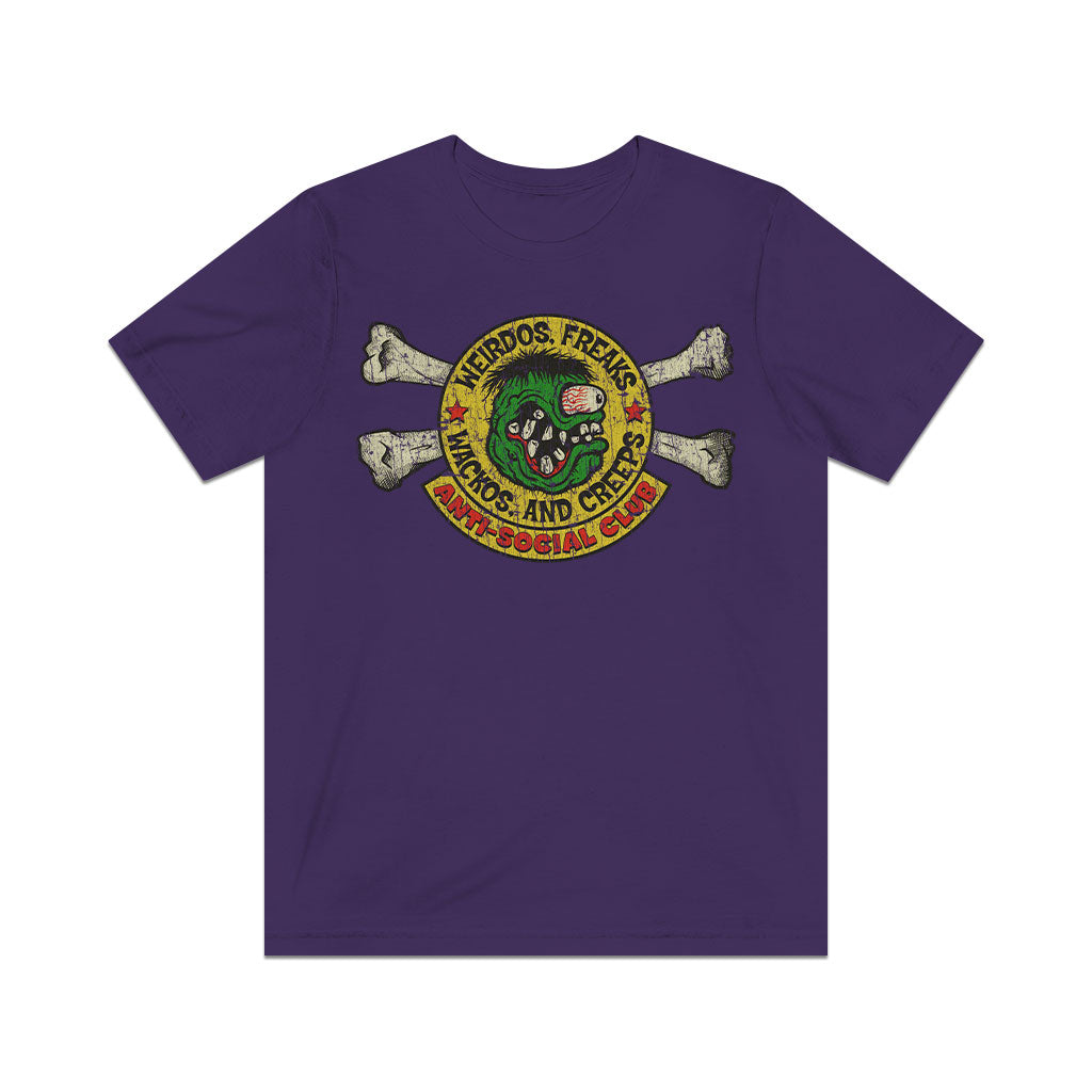 Weirdos, Freaks, Wackos, and Creeps Anti-Social Club 1967 Vintage Men's T-Shirt