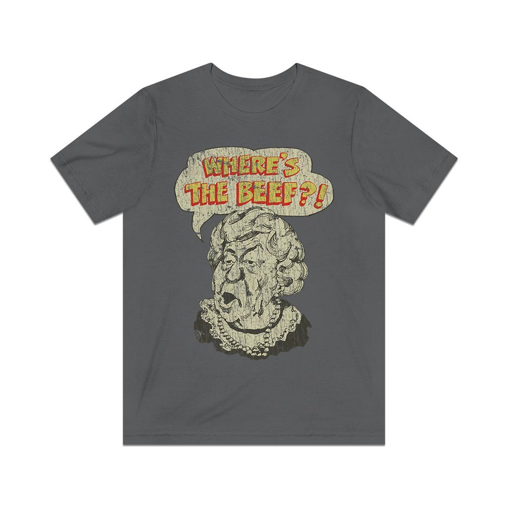 Where's The Beef 1984 Vintage Men's T-Shirt