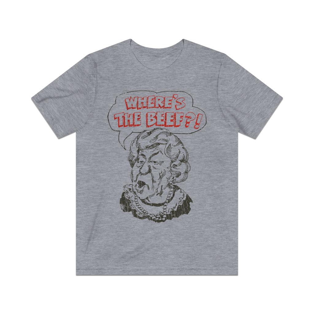 Where's The Beef 1984 Vintage Men's T-Shirt