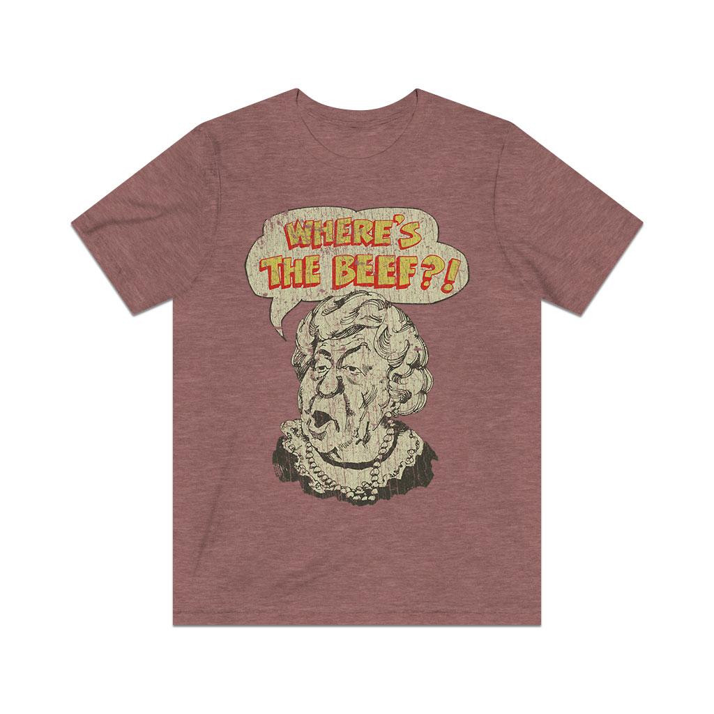 Where's The Beef 1984 Vintage Men's T-Shirt