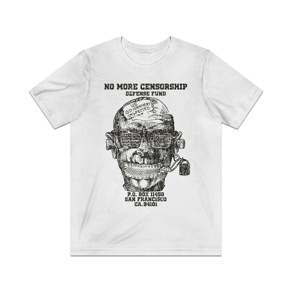 No More Censorship Defense Fund 1985 Vintage Men's T-Shirt