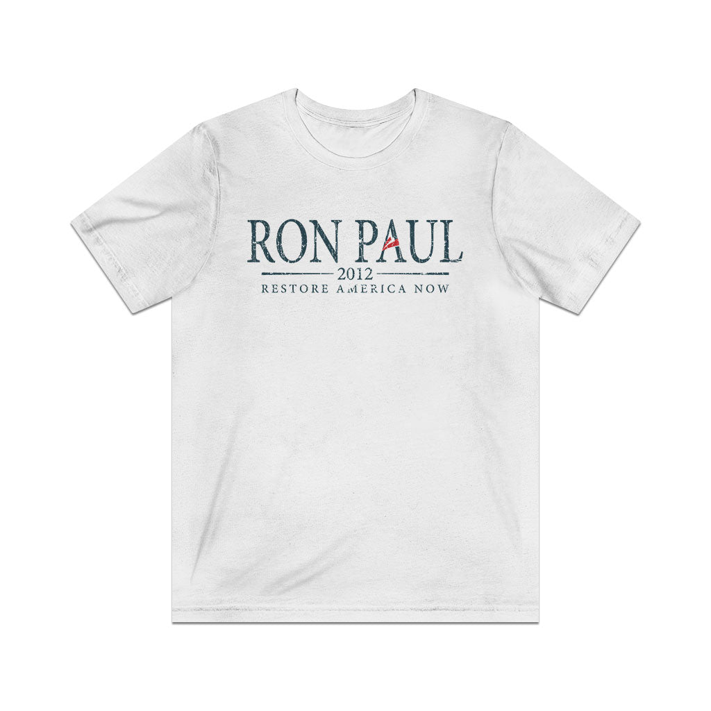 Ron Paul Restore America 2012 Vintage Men's T-Shirt