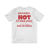 Surfer Boy Pizza 1986 F/B Vintage Men's T-Shirt
