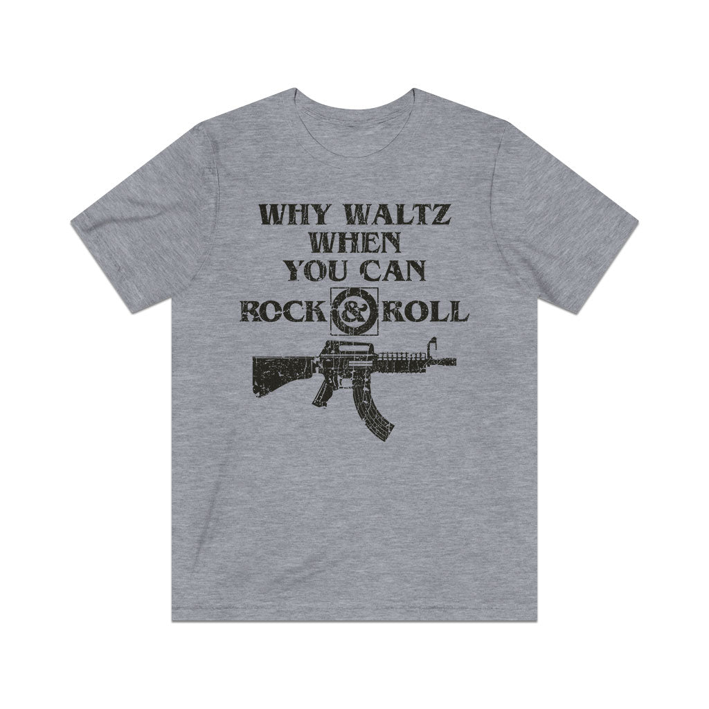 Why Waltz When You Can Rock & Roll 1987 Vintage Men's T-Shirt