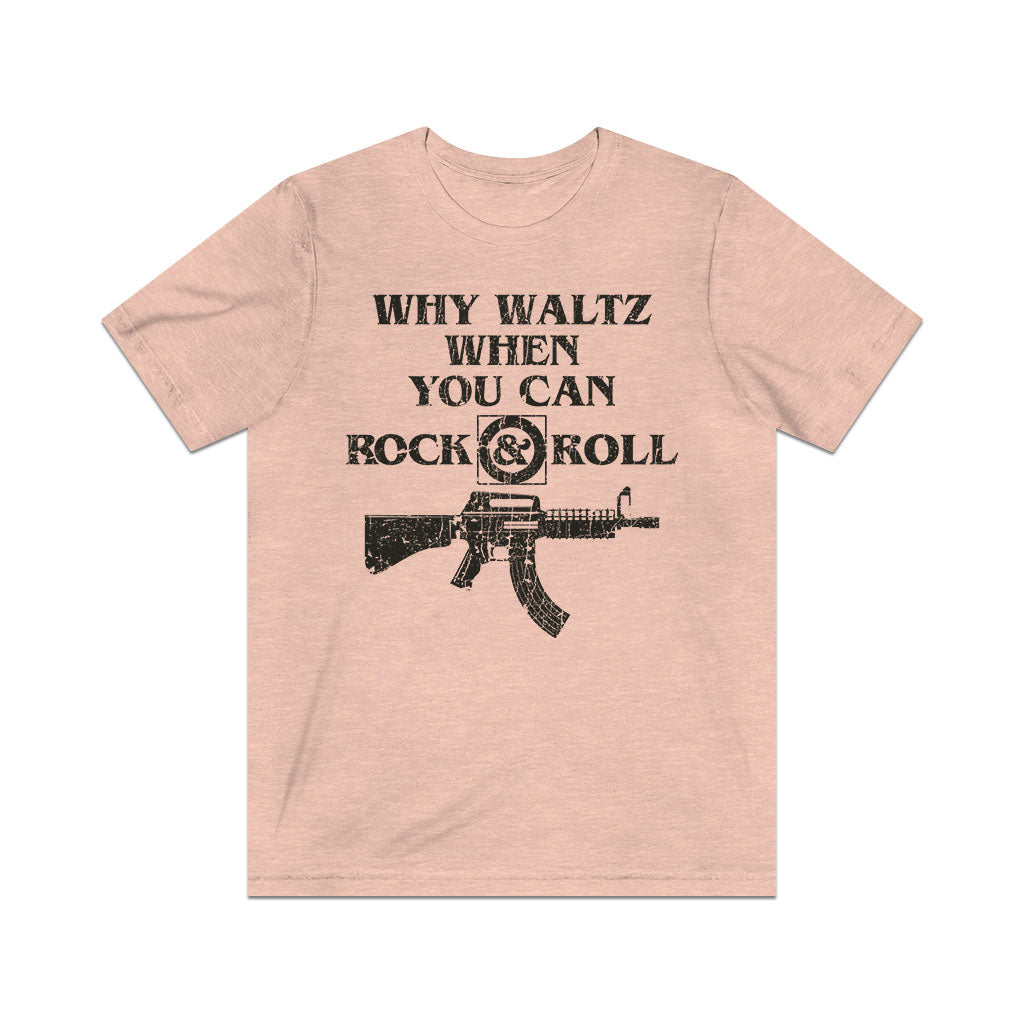 Why Waltz When You Can Rock & Roll 1987 Vintage Men's T-Shirt