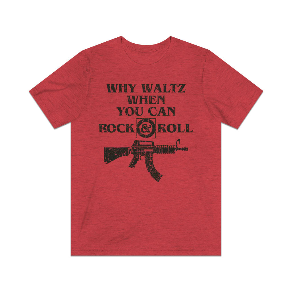 Why Waltz When You Can Rock & Roll 1987 Vintage Men's T-Shirt