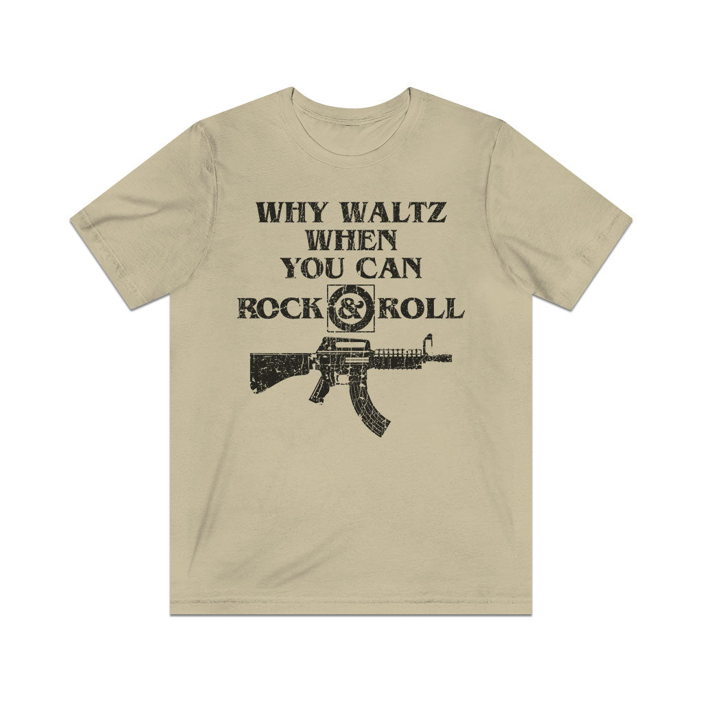 Why Waltz When You Can Rock & Roll 1987 Vintage Men's T-Shirt