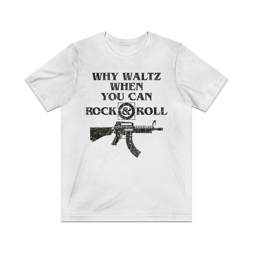 Why Waltz When You Can Rock & Roll 1987 Vintage Men's T-Shirt