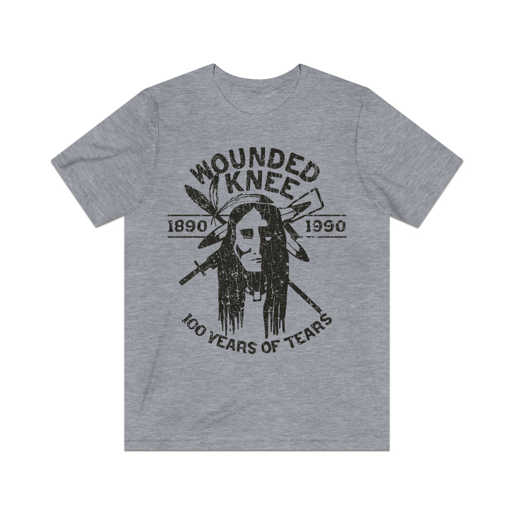 Wounded Knee 1890 - 1990 Vintage Men’s T-Shirt