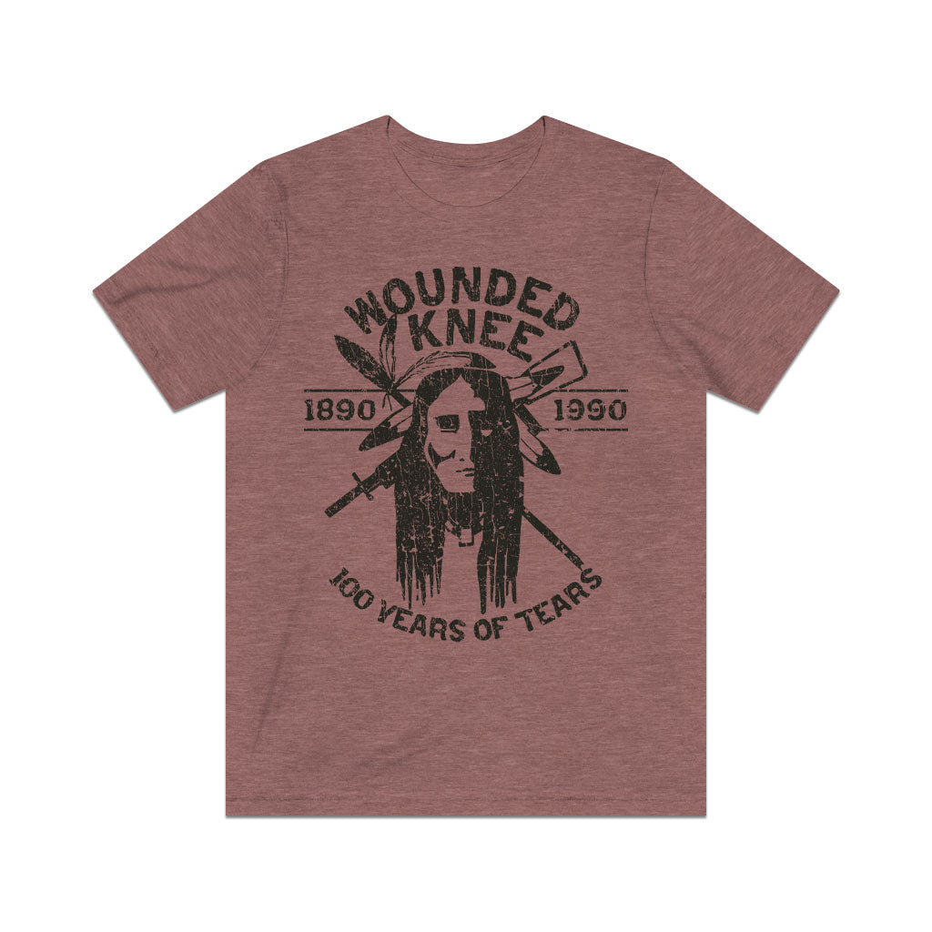 Wounded Knee 1890 - 1990 Vintage Men’s T-Shirt
