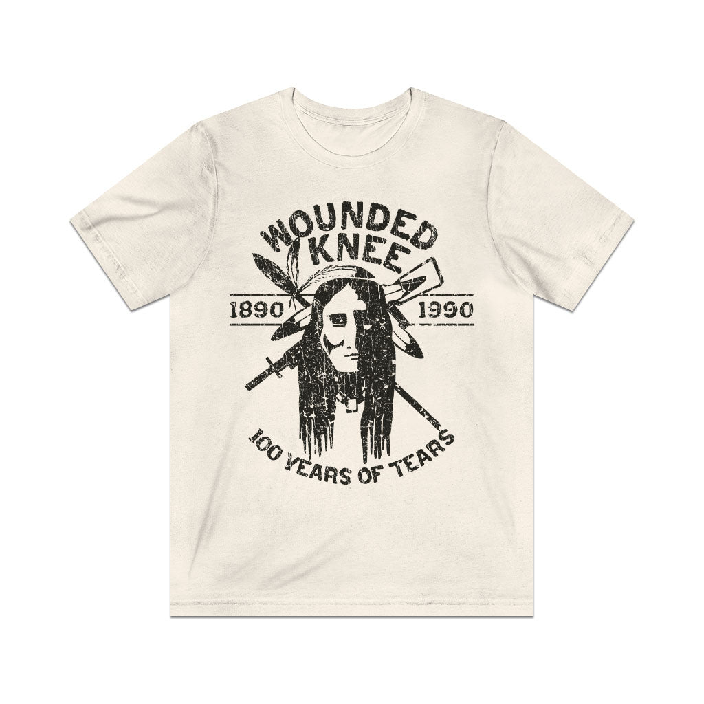 Wounded Knee 1890 - 1990 Vintage Men’s T-Shirt