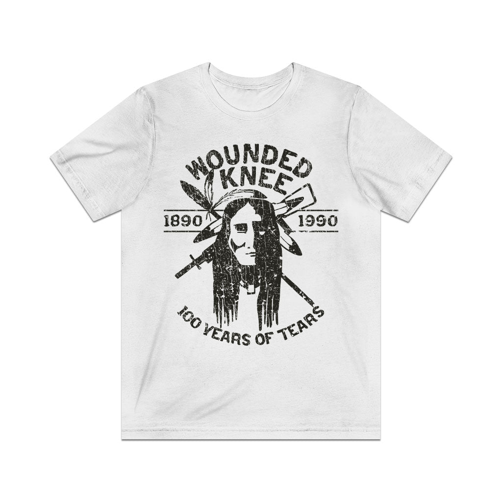Wounded Knee 1890 - 1990 Vintage Men’s T-Shirt
