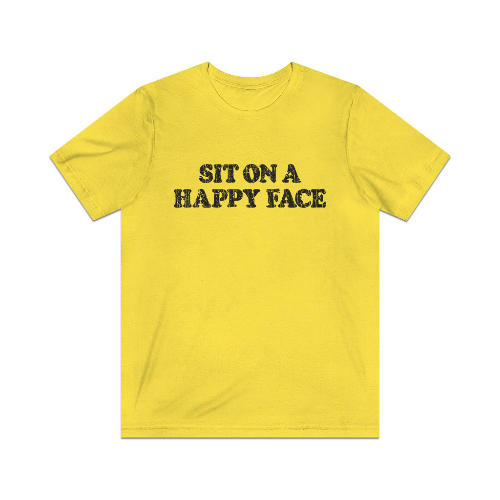 Sit on a Happy Face 1975 Vintage Men's T-Shirt