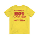 Surfer Boy Pizza 1986 F/B Vintage Men's T-Shirt