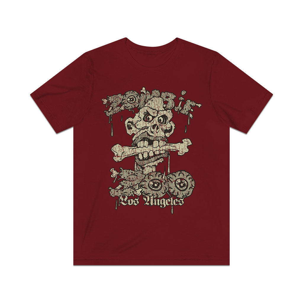 Zombie Zoo Los Angeles 1982 Vintage Men's T-Shirt