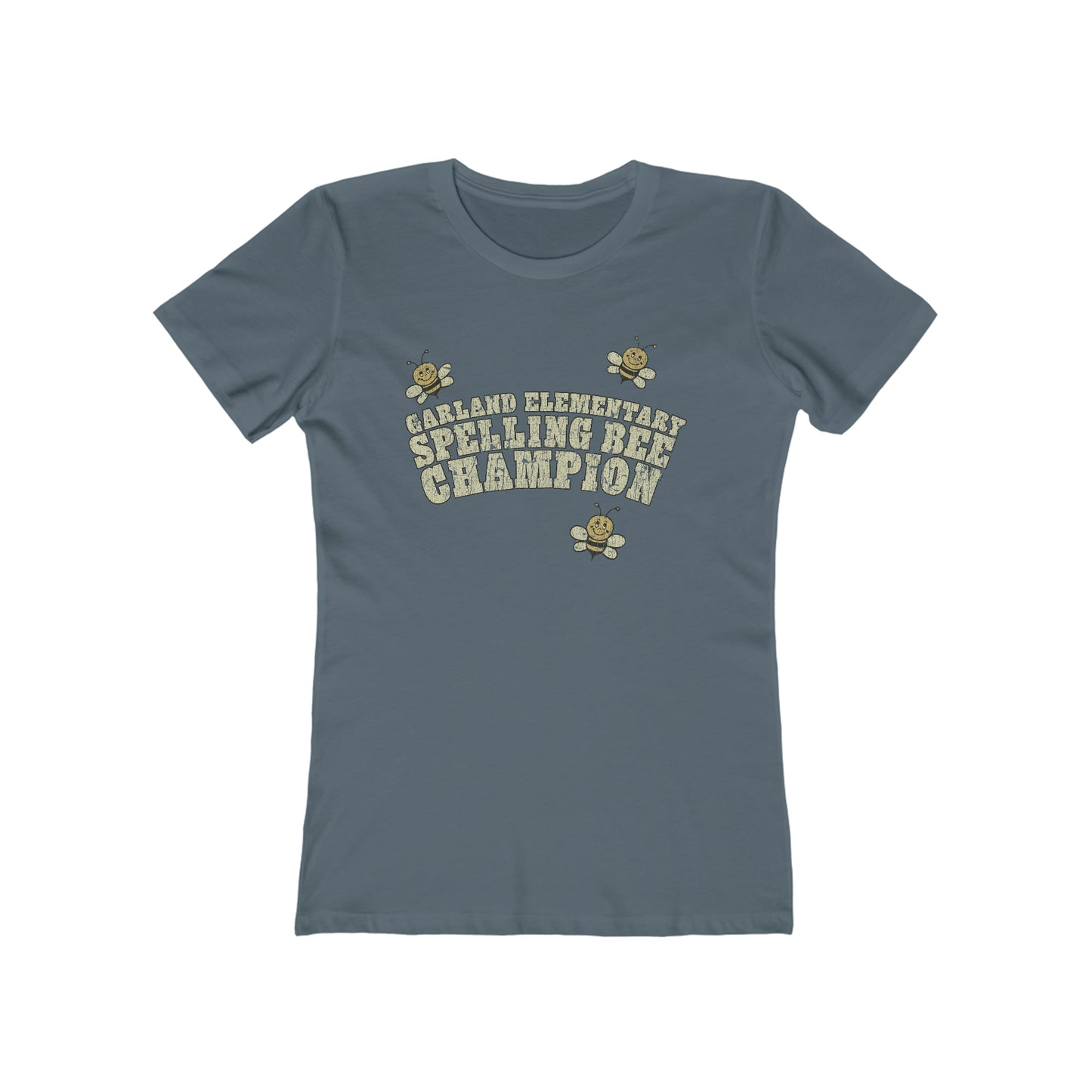 Garland Elementary Spelling Bee Champion 1973 Vintage Women's T-Shirt