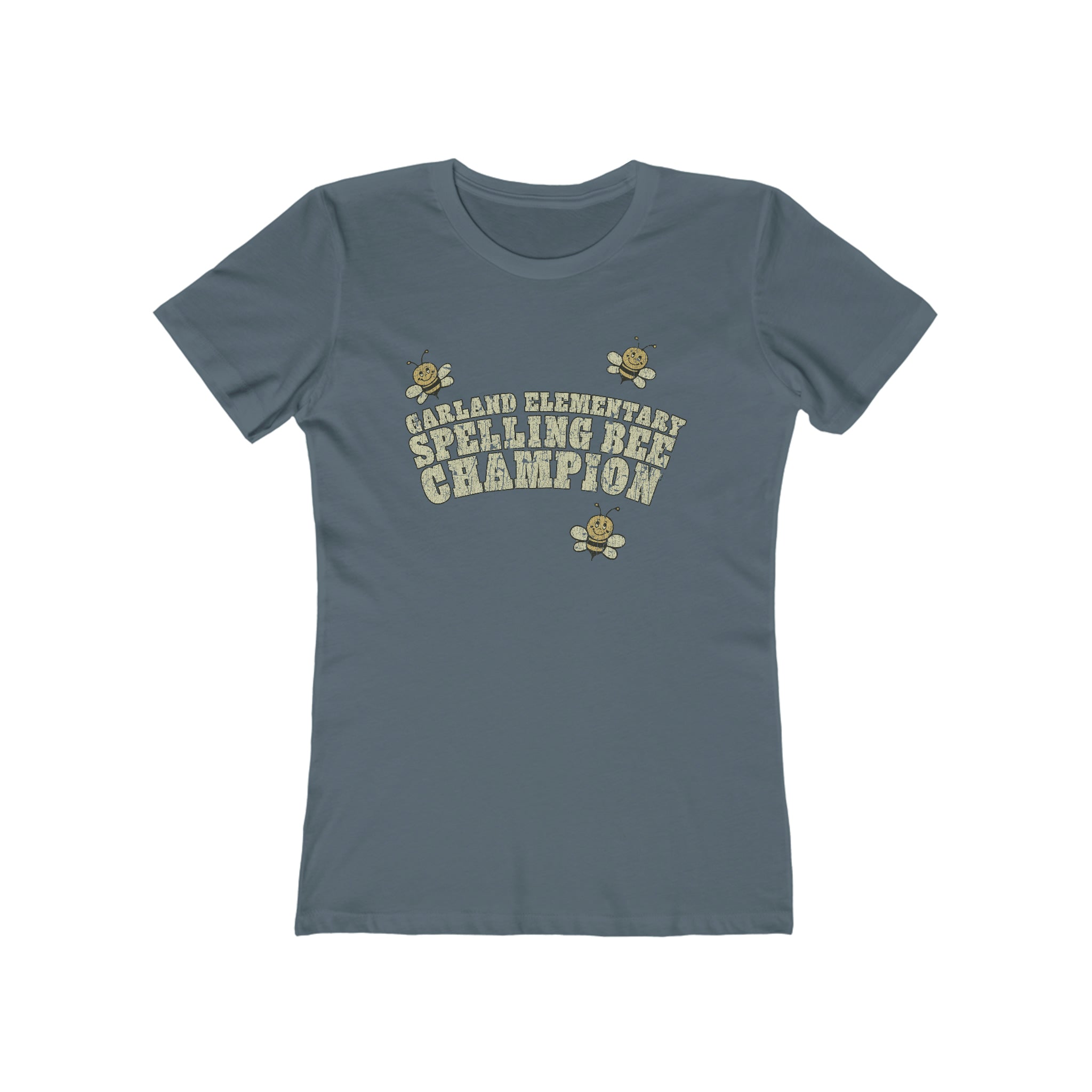 Garland Elementary Spelling Bee Champion 1973 Vintage Women's T-Shirt