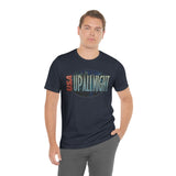 USA Up All Night 1989 Vintage Men's T-Shirt