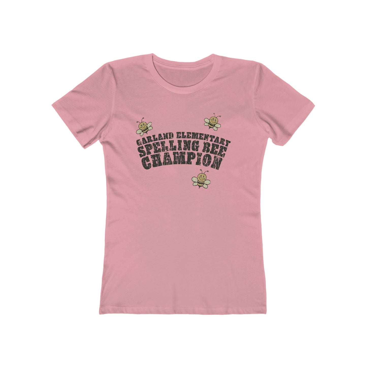 Garland Elementary Spelling Bee Champion 1973 Vintage Women's T-Shirt