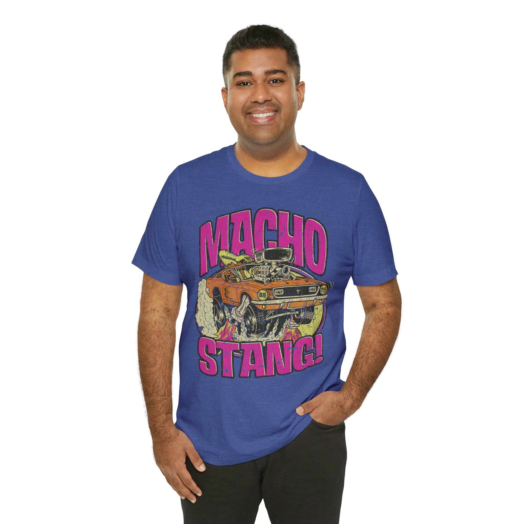 Macho Stang 1967 Vintage Men's T-Shirt
