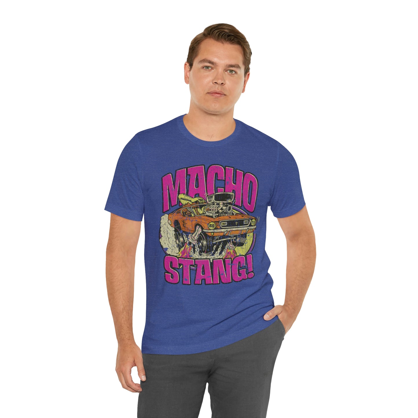 Macho Stang 1967 Vintage Men's T-Shirt