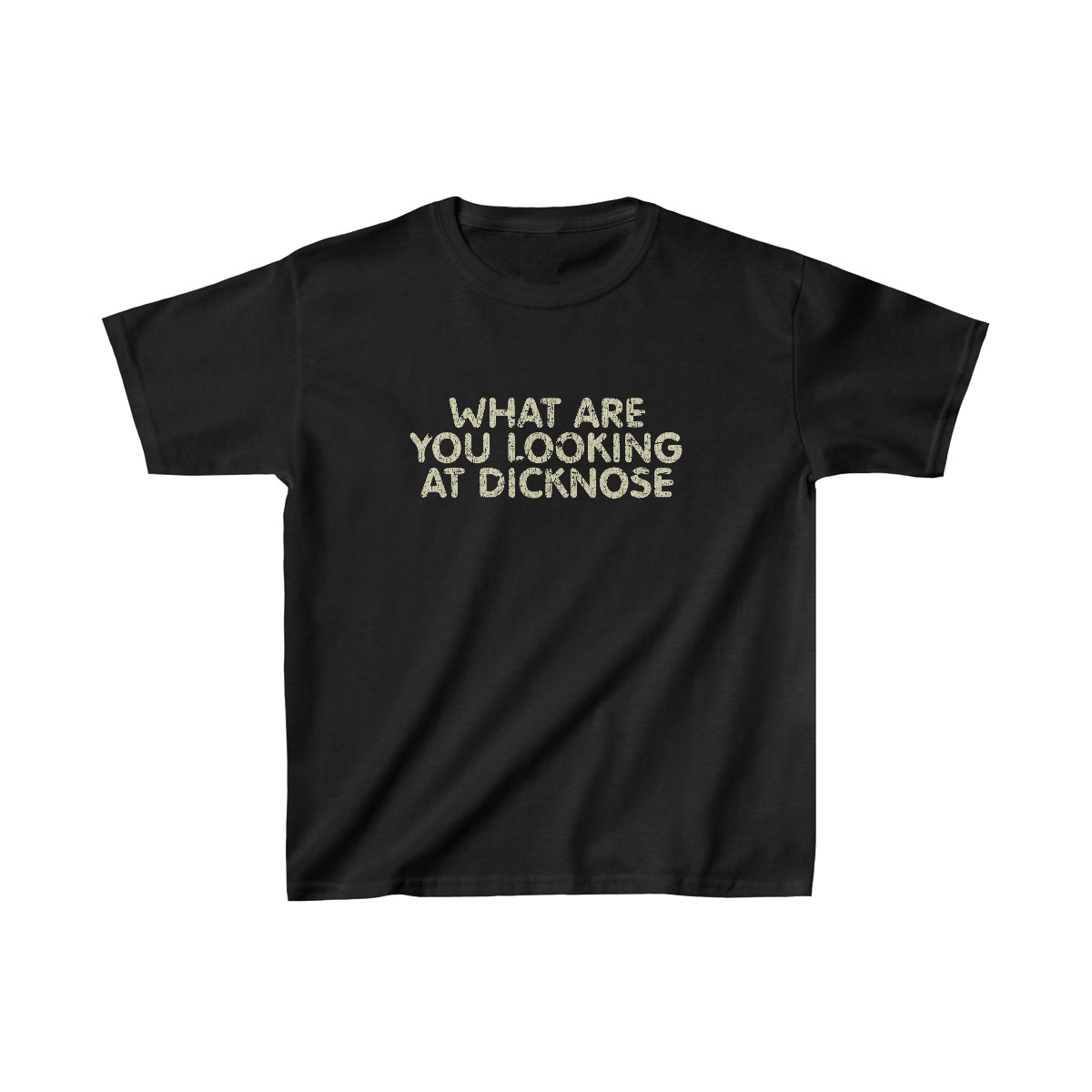 What Are You Looking At Dicknose 1985 Vintage Kid's T-Shirt