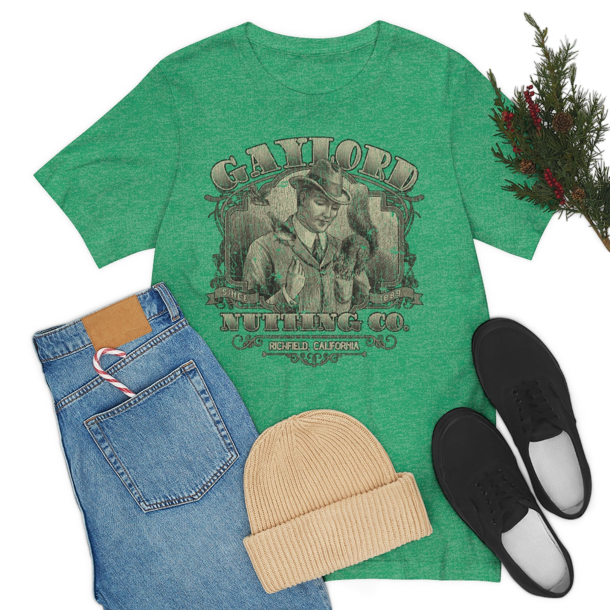Gaylord Nutting Co. 1889 Vintage Men's T-Shirt