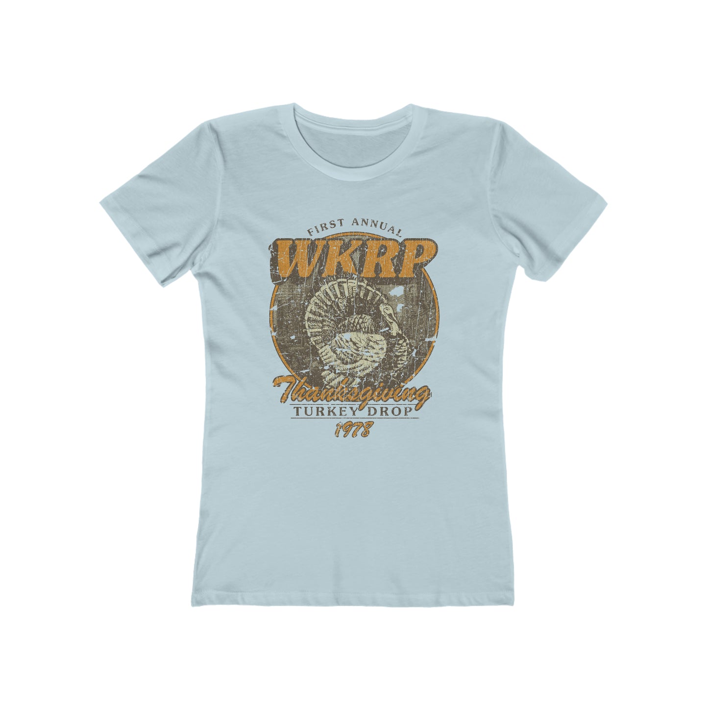 WKRP Turkey Drop 1978 Vintage Women's T-Shirt