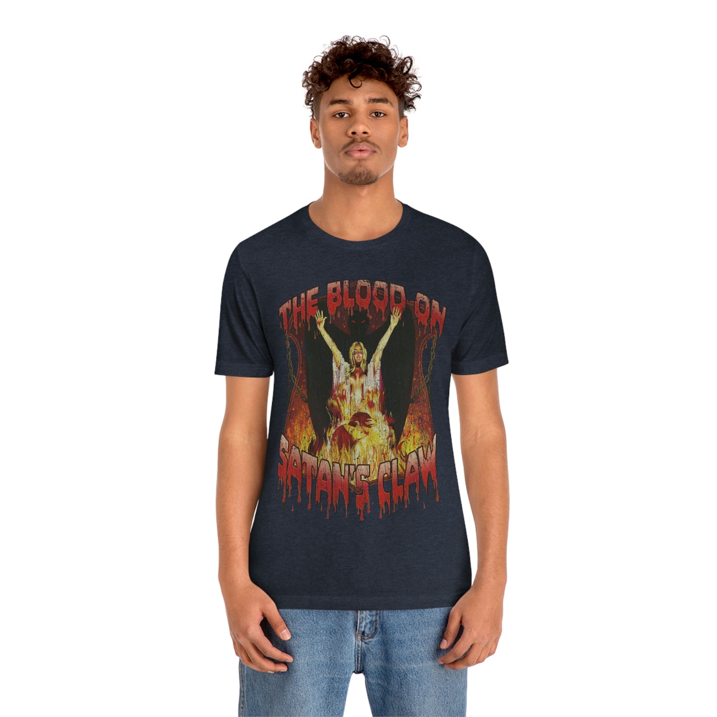 The Blood on Satan's Claw 1971 Vintage Men's T-Shirt