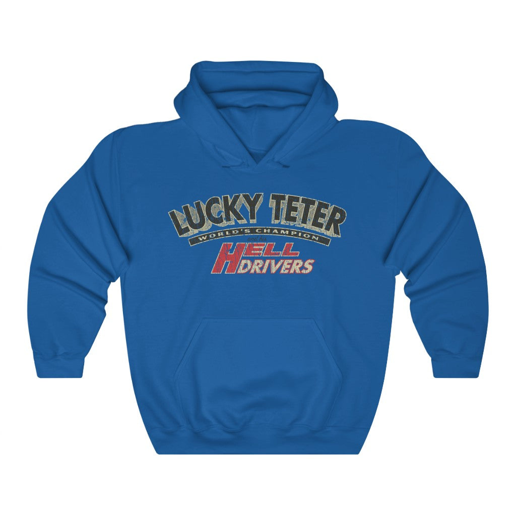 Lucky Teter and His Hell Drivers 1936 Vintage Men's Hoodie