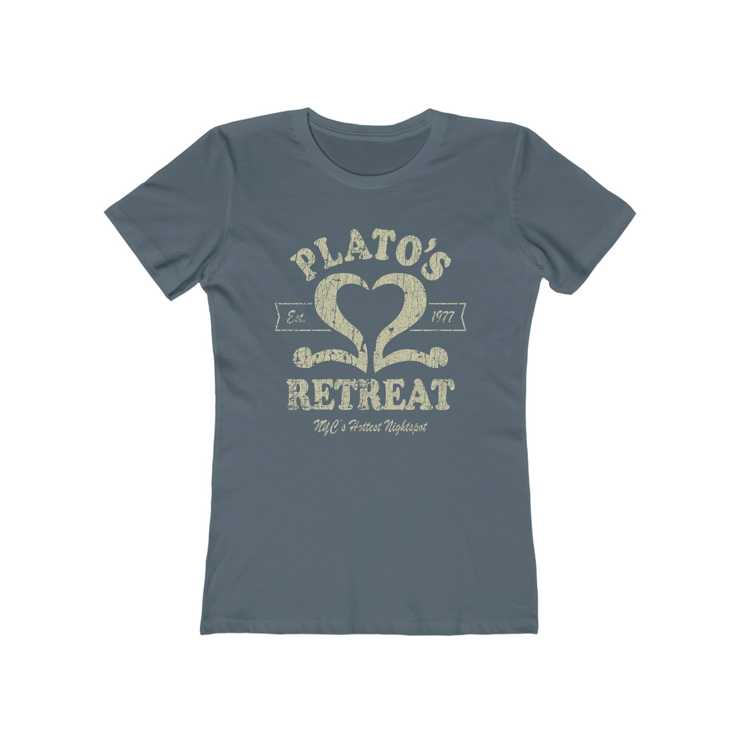 Plato’s Retreat 1977 Vintage Women's T-Shirt