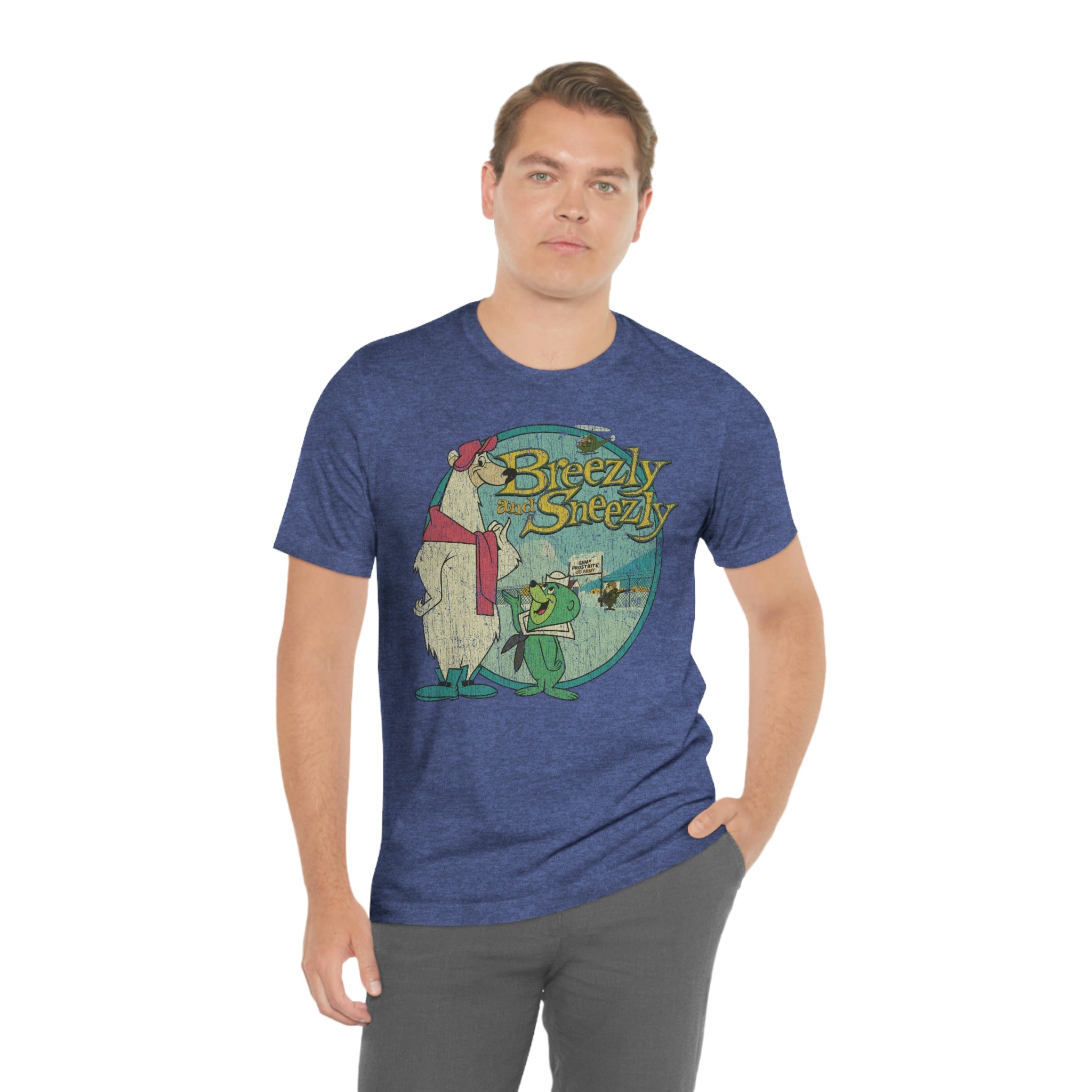 Breezly and Sneezly 1964 Vintage Men's T-Shirt