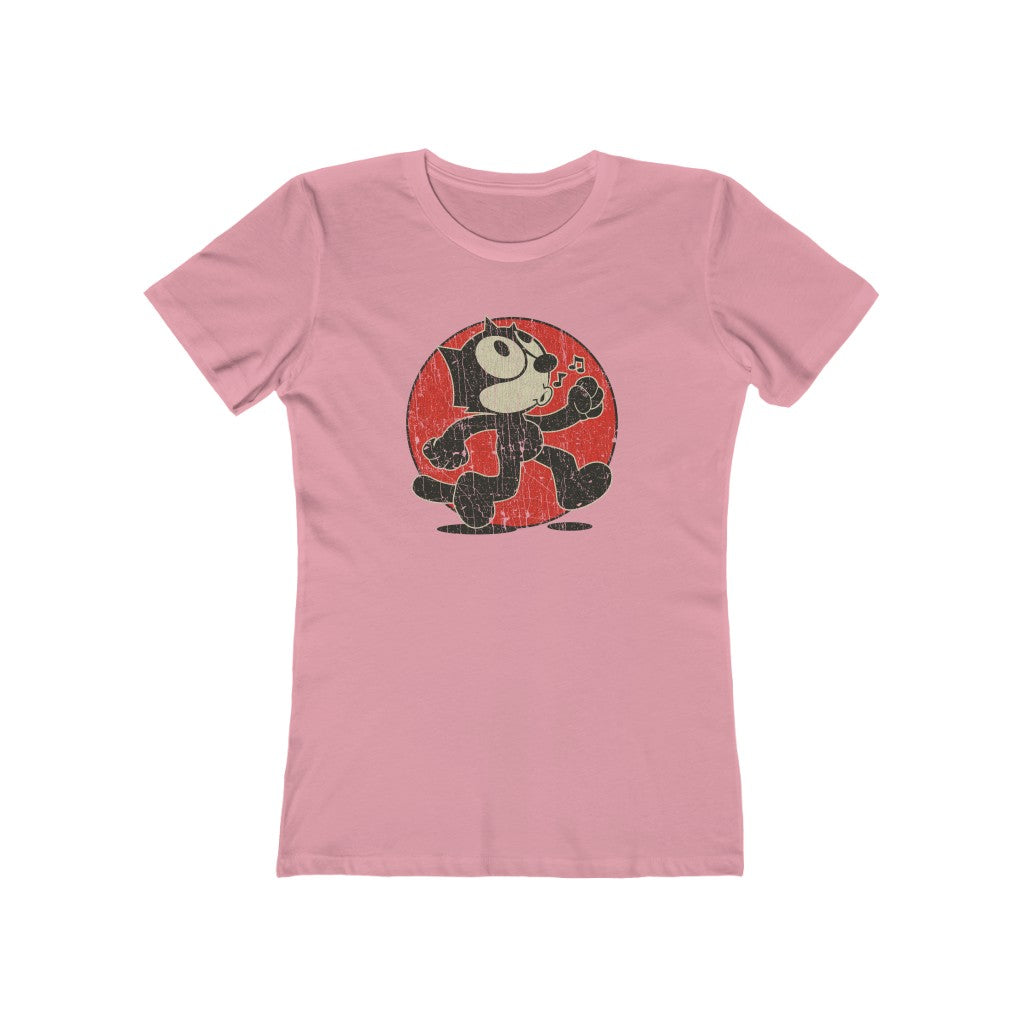 Felix The Cat Keep Walking 1919 Vintage Women's T-Shirt