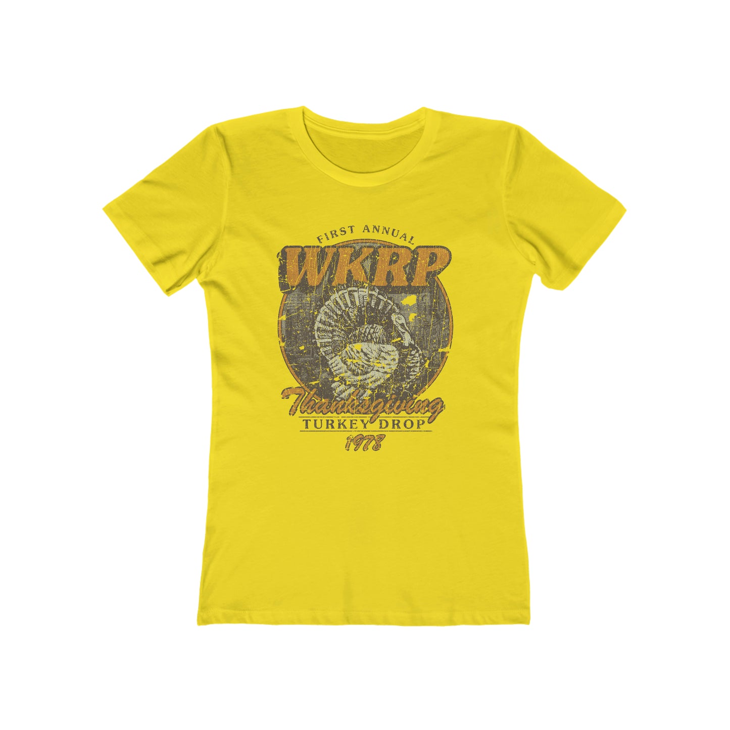 WKRP Turkey Drop 1978 Vintage Women's T-Shirt