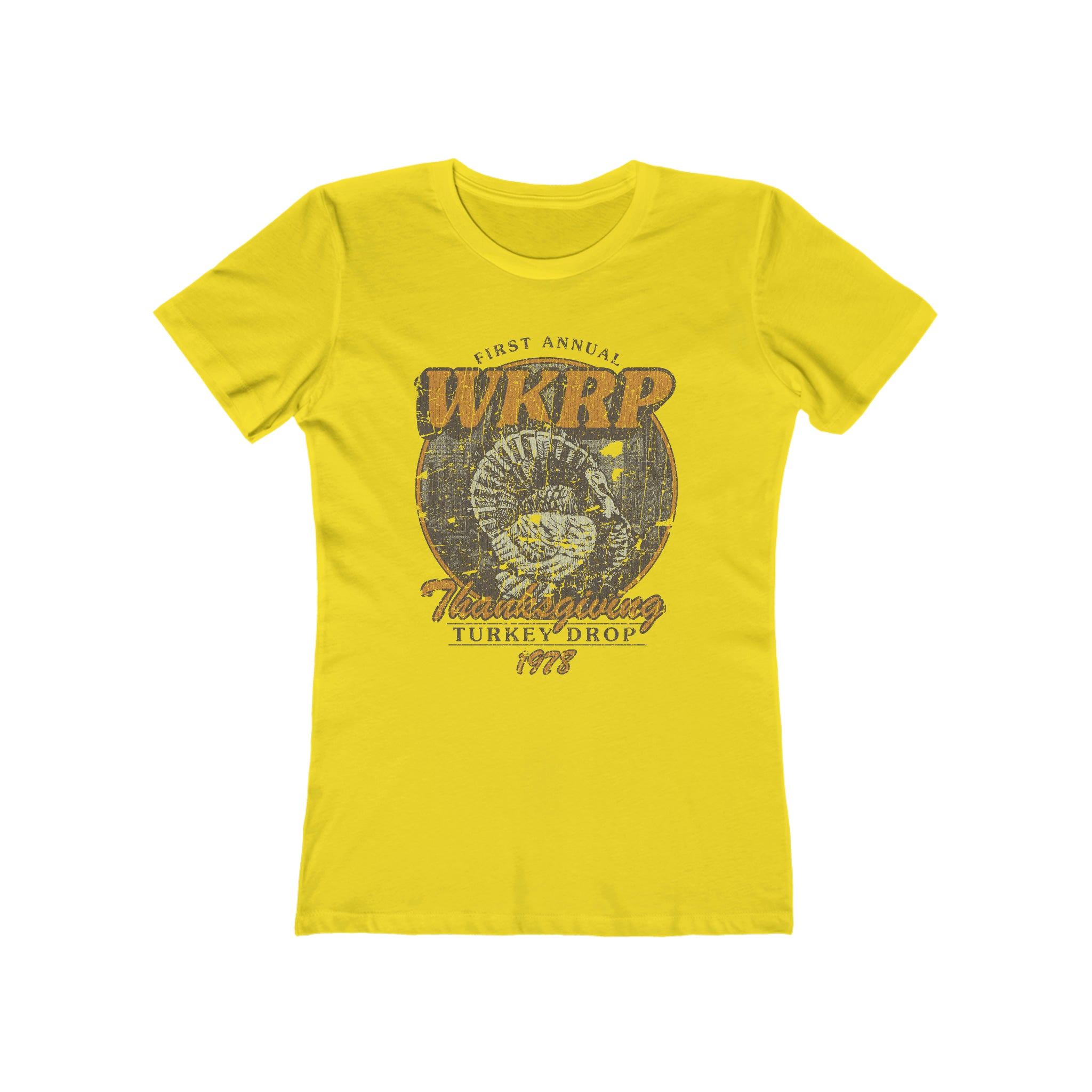 WKRP Turkey Drop 1978 Vintage Women's T-Shirt