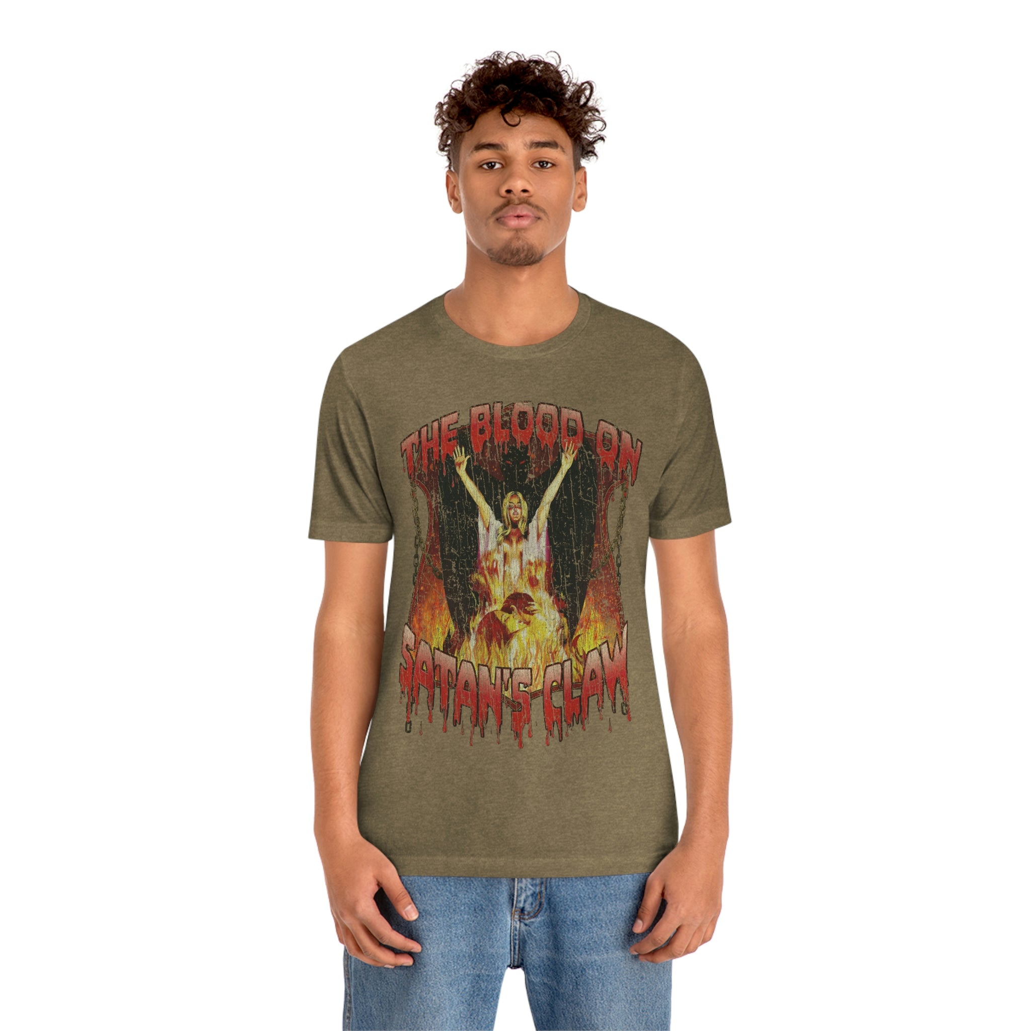 The Blood on Satan's Claw 1971 Vintage Men's T-Shirt
