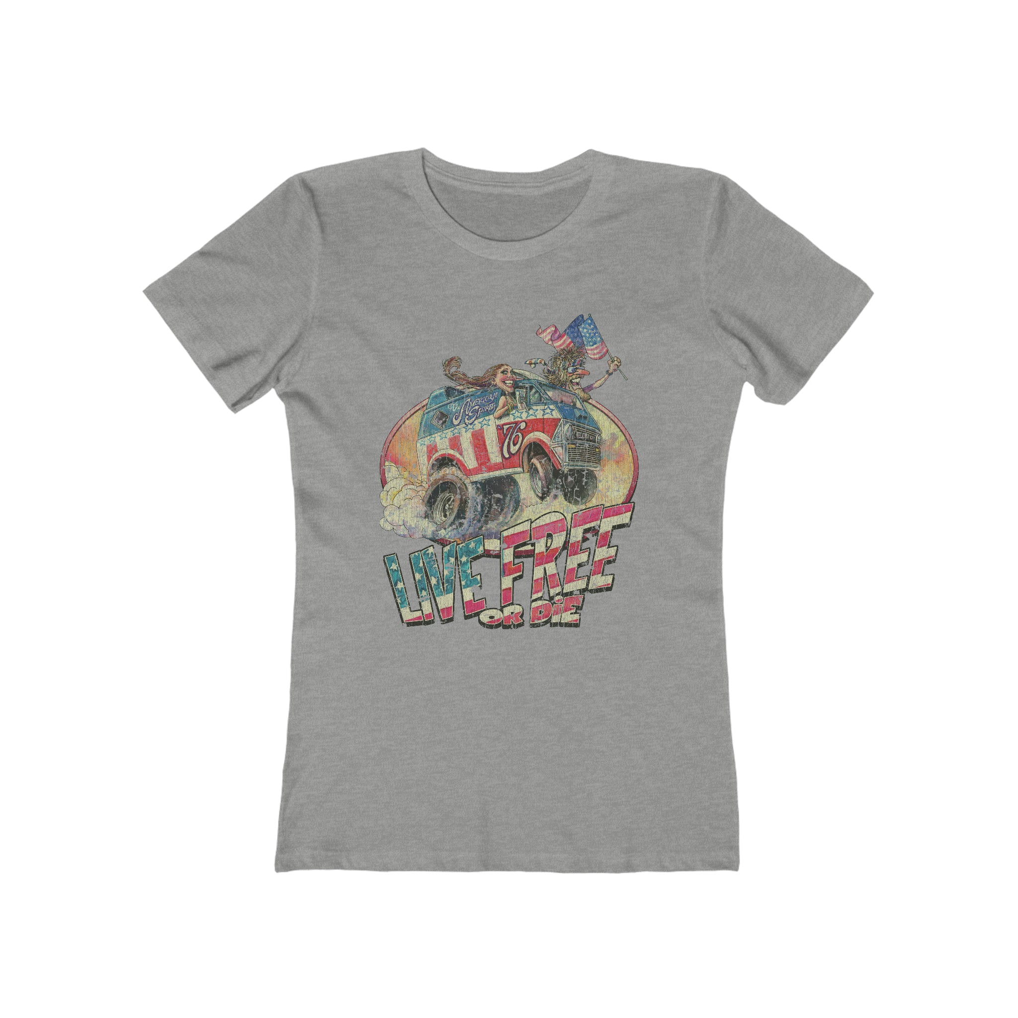 Live Free or Die 1976 Vintage Women's T-Shirt