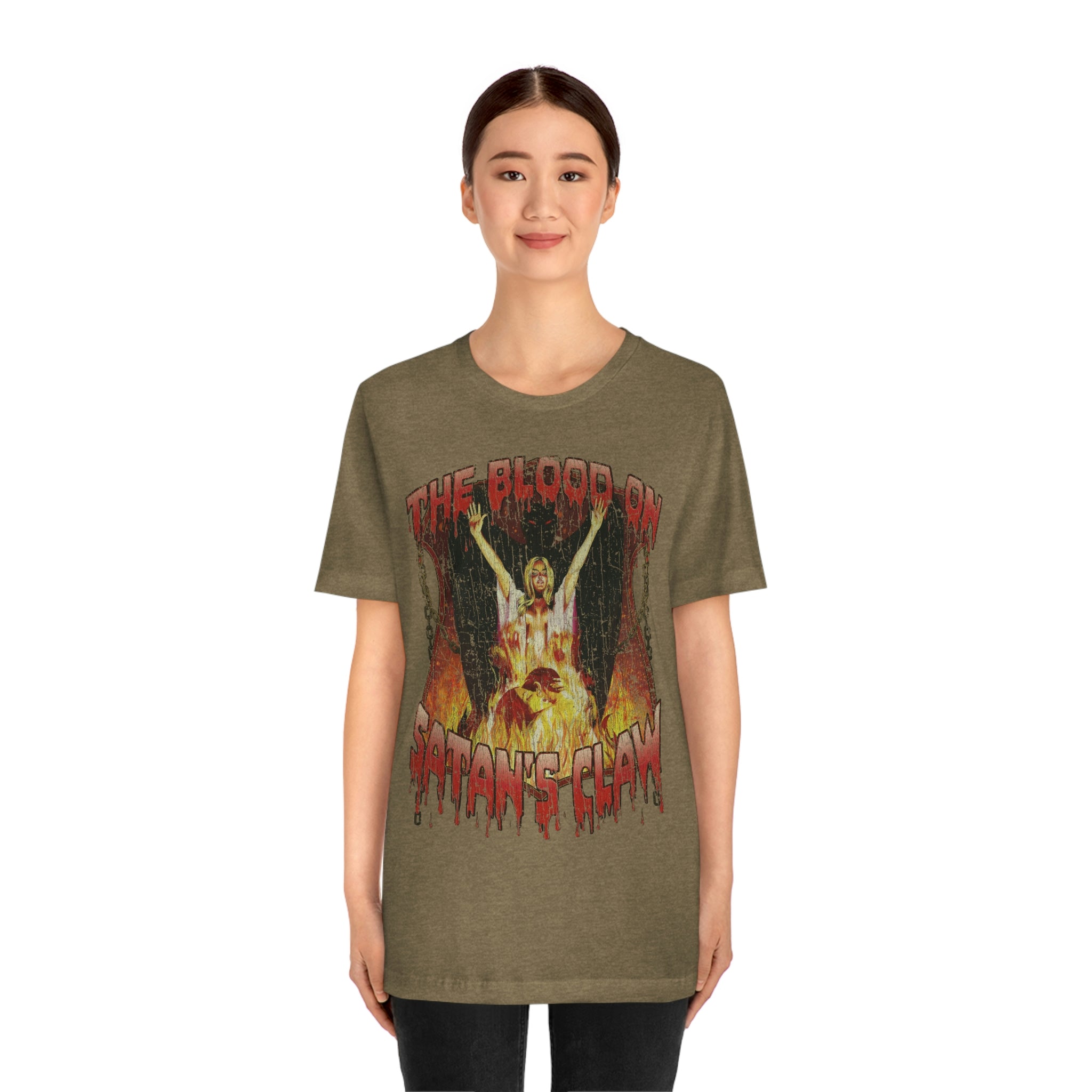 The Blood on Satan's Claw 1971 Vintage Men's T-Shirt