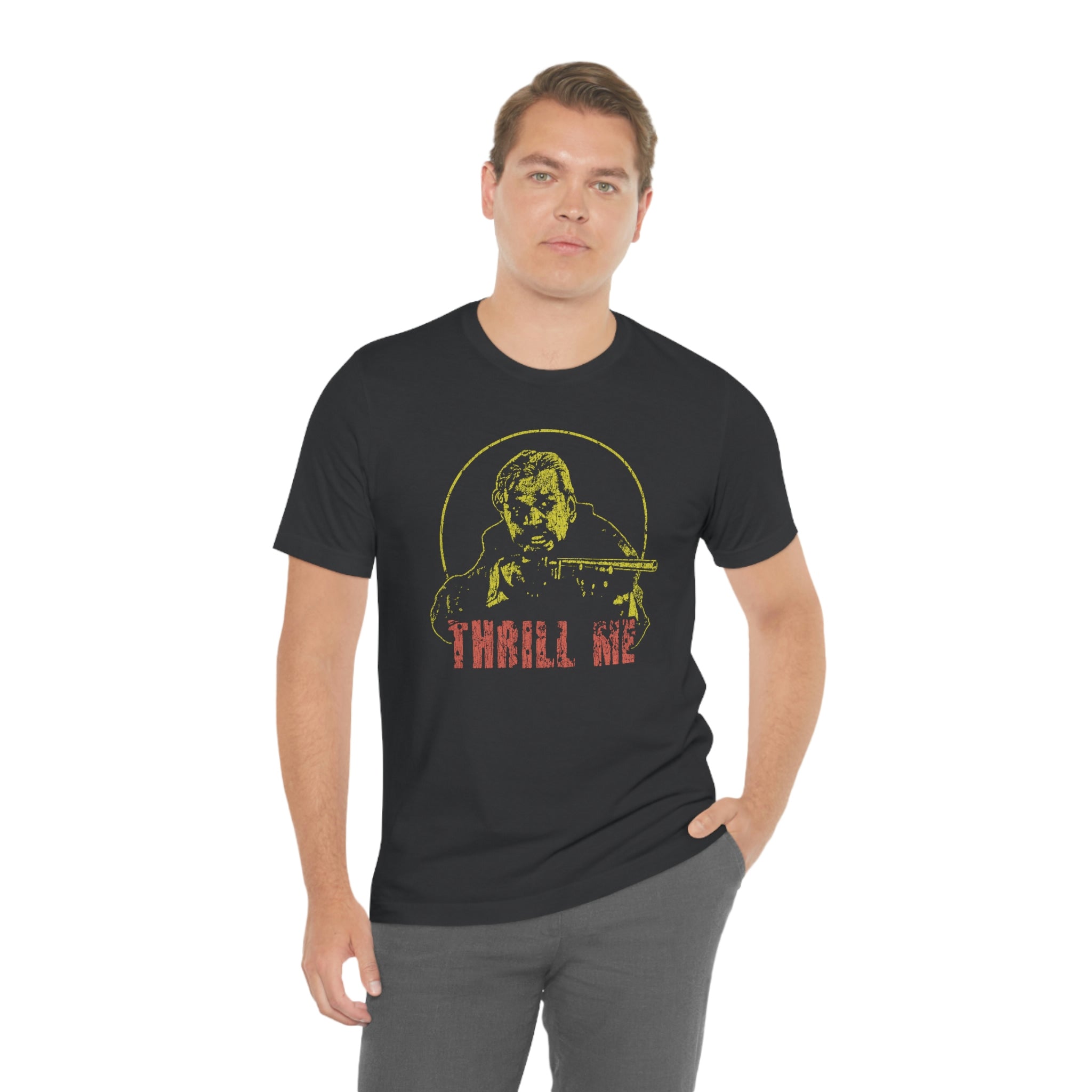 Night of the Creeps Thrill Me 1986 Vintage Men's T-Shirt