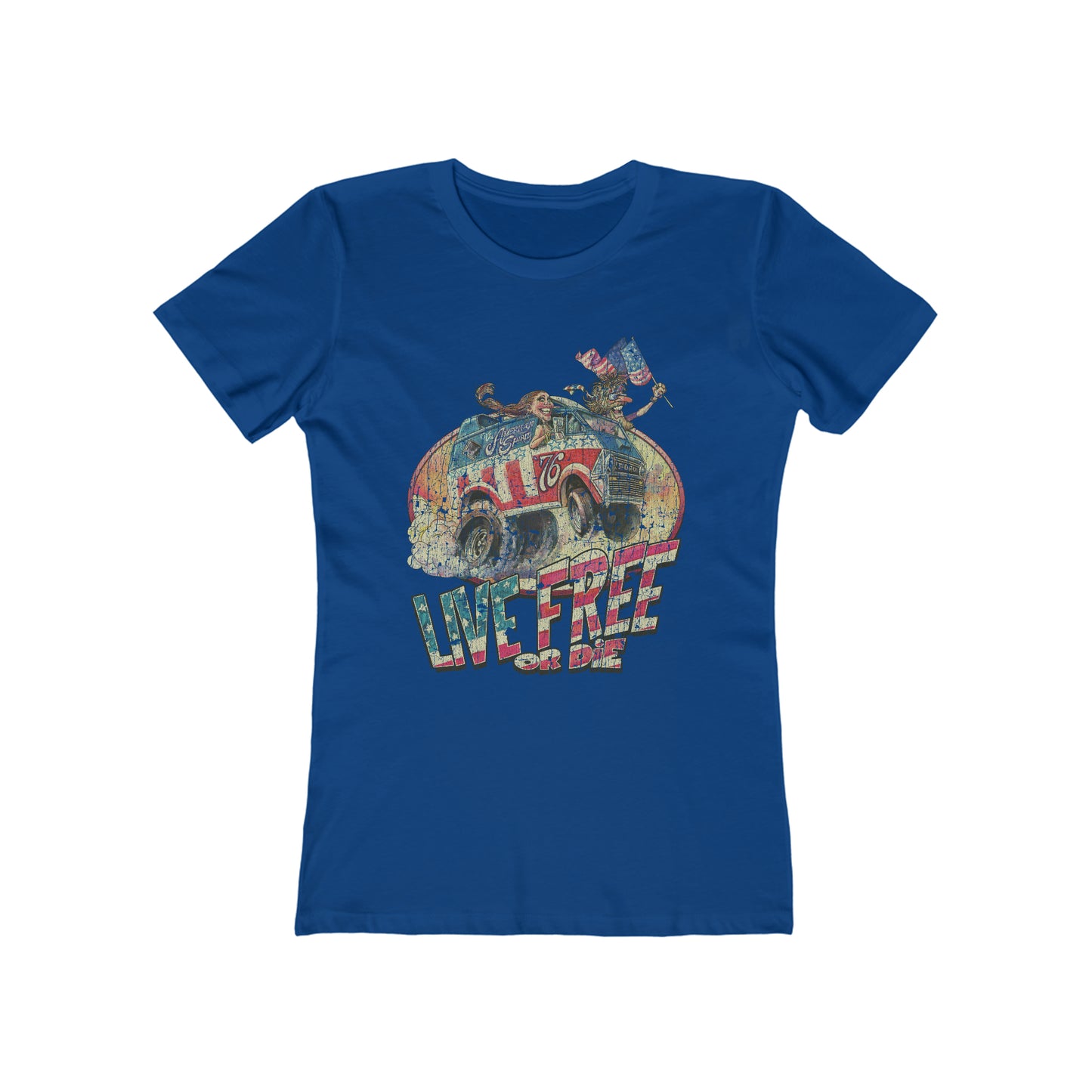 Live Free or Die 1976 Vintage Women's T-Shirt