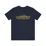 USS Arizona BB-39 1916 Vintage Men's T-Shirt
