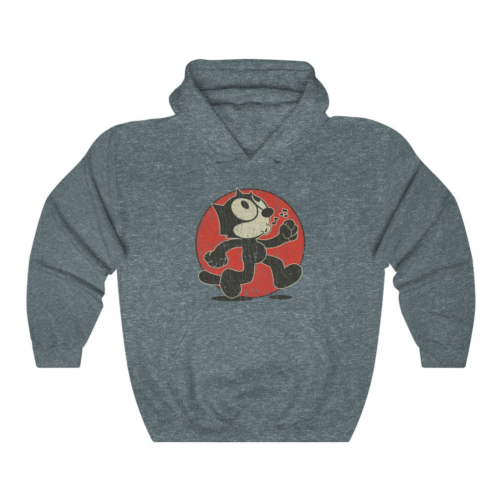 Felix The Cat Keep Walking 1919 Vintage Men's Hoodie