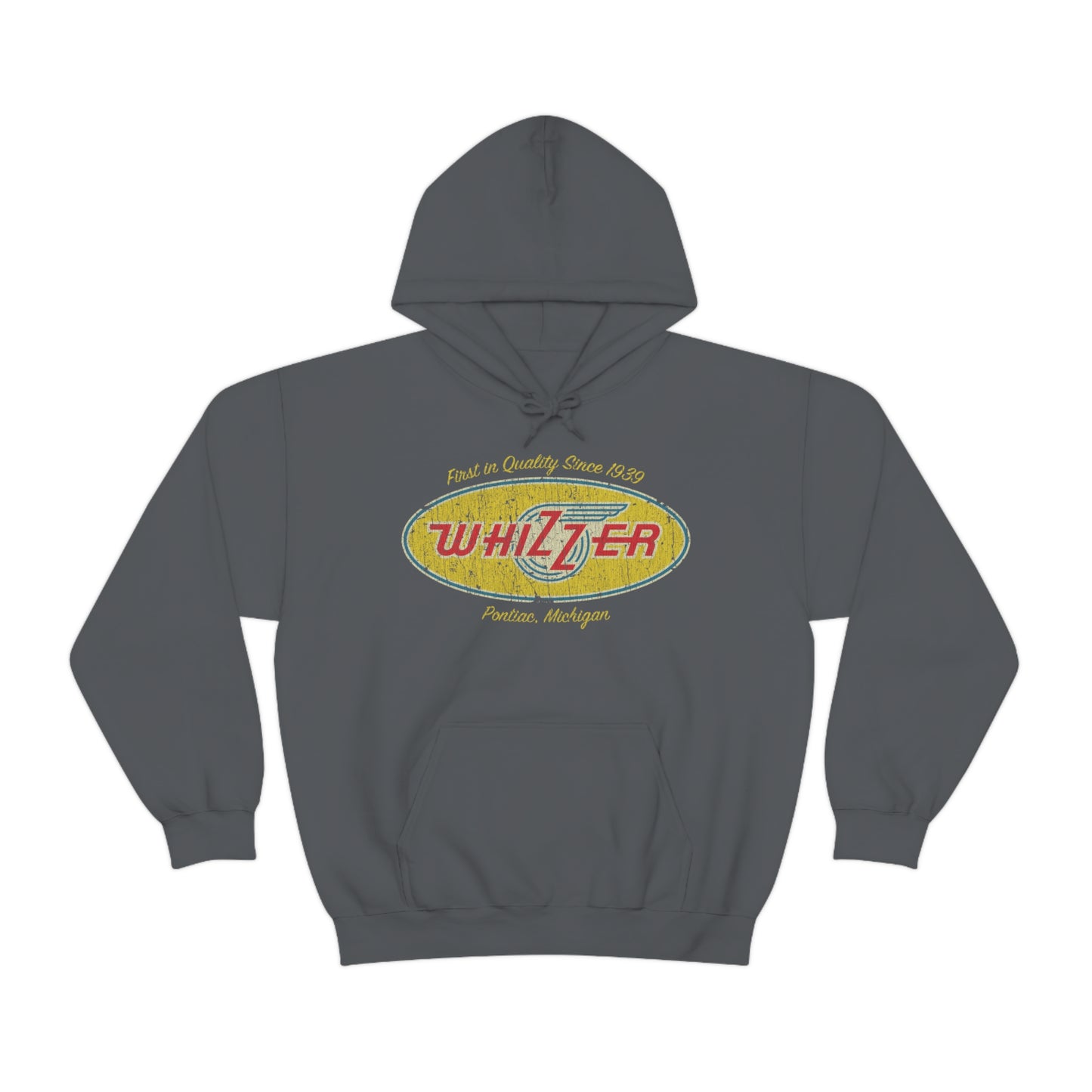 Whizzer Motorcycles 1939 Vintage Men's Hoodie