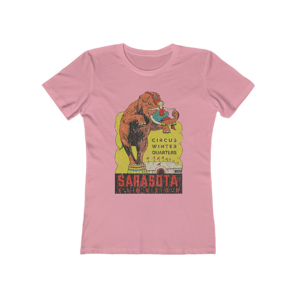 Sarasota Circus Winter Quarters 1927 Vintage Women's T-Shirt