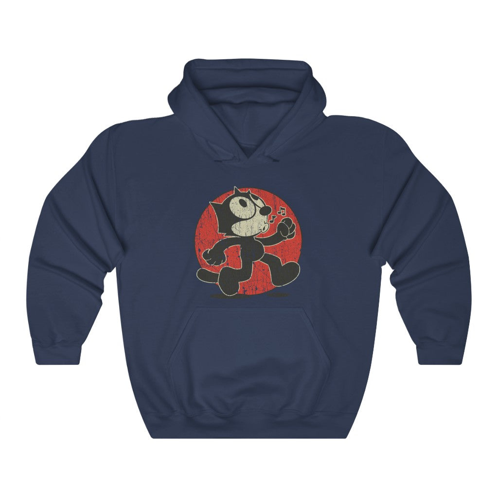 Felix The Cat Keep Walking 1919 Vintage Men's Hoodie