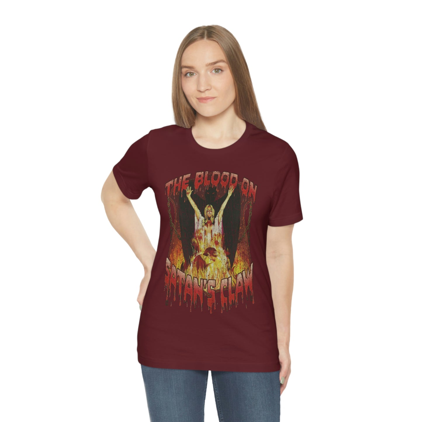 The Blood on Satan's Claw 1971 Vintage Men's T-Shirt