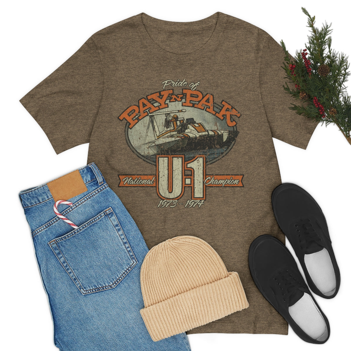 Pay 'N Pack U-1 1973 Vintage Men's T-Shirt