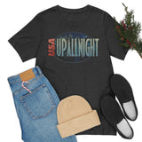 USA Up All Night 1989 Vintage Men's T-Shirt