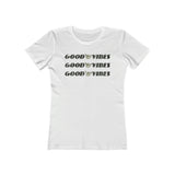 Triple Good Vibes 2021 Vintage Women's T-Shirt